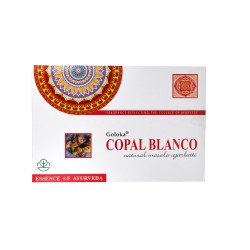 Incienso Goloka Essence of Ayurveda COPAL BLANCO 15 grs