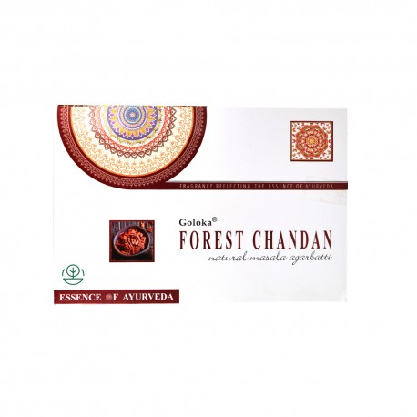 Incienso Goloka Essence of Ayurveda FOREST CHANDAN 15 grs